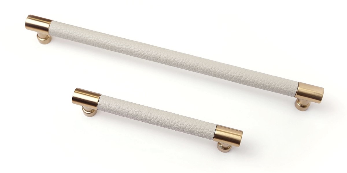 Wardrobe Source Leather Wrapped Handle